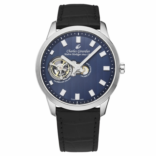 Charles Girardier 1759SS Tourbillion Mens Hand Wind Watch