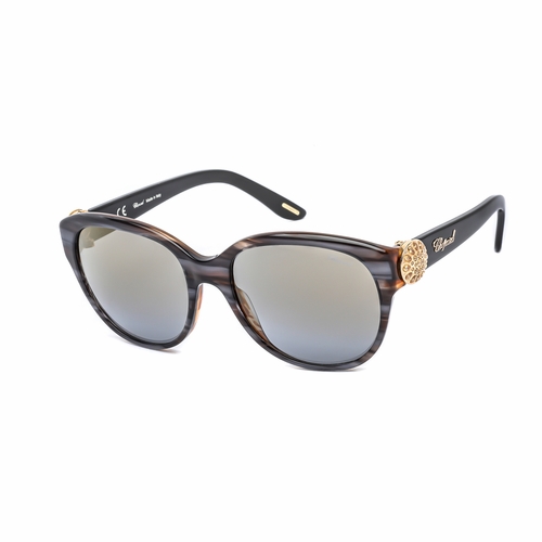 Chopard SCH185S 1EXG 55  Unisex  Sunglasses