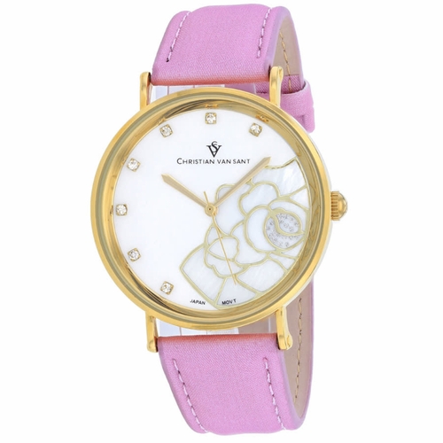 Christian Van Sant CV2212-PK Blossom Ladies Quartz Watch