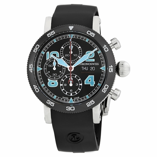Chronoswiss CH-9043B-DB Timemaster Mens Chronograph Automatic Watch