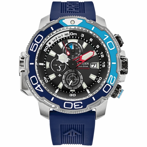 Citizen BJ2169-88E Promaster Aqualand Mens Chronograph Eco-Drive Watch