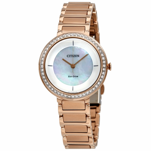 Citizen EM0483-54D Silhouette Crystal Ladies Eco-Drive Watch