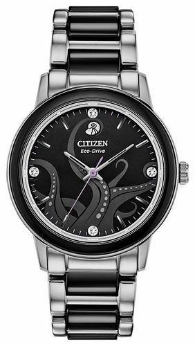 Citizen EM0748-51W Disney Villains Ursala Ladies Eco-Drive Watch