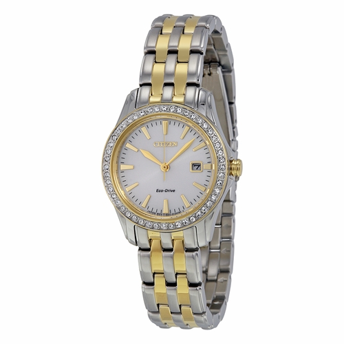 Citizen EW1908-59A Silhouette Crystal Ladies Eco-Drive Watch
