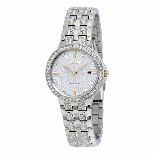 Citizen EW2340-58A Silhouette Crystal Ladies Eco-Drive Watch Citizen EW2340-58A Silhouette Crystal Ladies Eco-Drive Watch