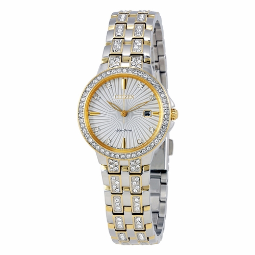 Citizen EW2344-57A Silhouette Crystal Ladies Eco-Drive Watch
