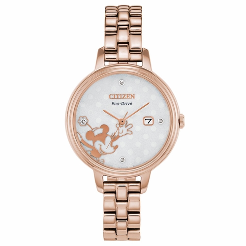 Citizen EW2448-51W Minnie Mouse Ladies Eco-Drive Watch