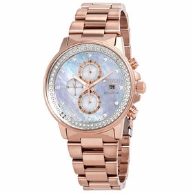 Citizen FB3003-51Y Chandler Ladies Chronograph Eco-Drive Watch