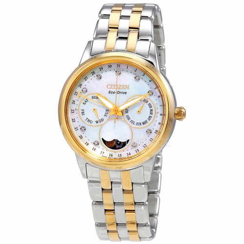Citizen FD0004-51D Calendrier Ladies Chronograph Eco-Drive Watch