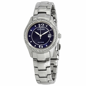 Citizen FE1140-86L Silhouette Crystal Ladies Eco-Drive Watch