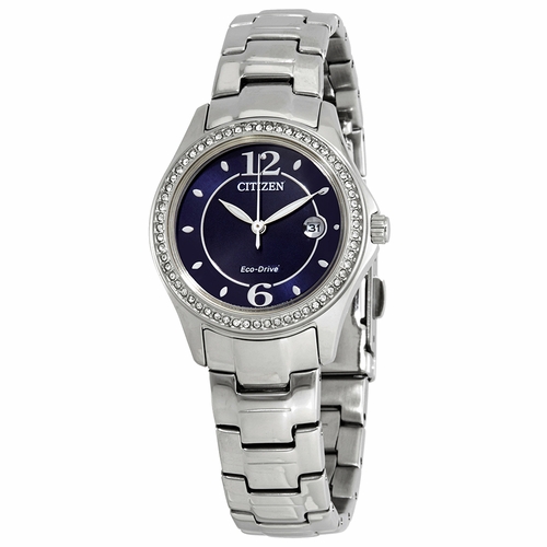 Citizen FE1140-86L Silhouette Crystal Ladies Eco-Drive Watch