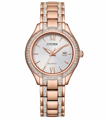Citizen FE1233-52A Silhouette Crystal Ladies Eco-Drive Watch