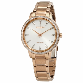 Citizen FE7043-55A Silhouette Crystal Ladies Eco-Drive Watch Citizen FE7043-55A Silhouette Crystal Ladies Eco-Drive Watch