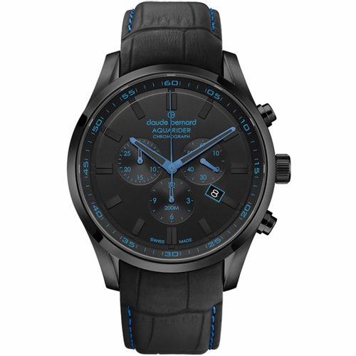 Claude Bernard 10222 37NC NINOBU Aquarider Mens Chronograph Quartz Watch