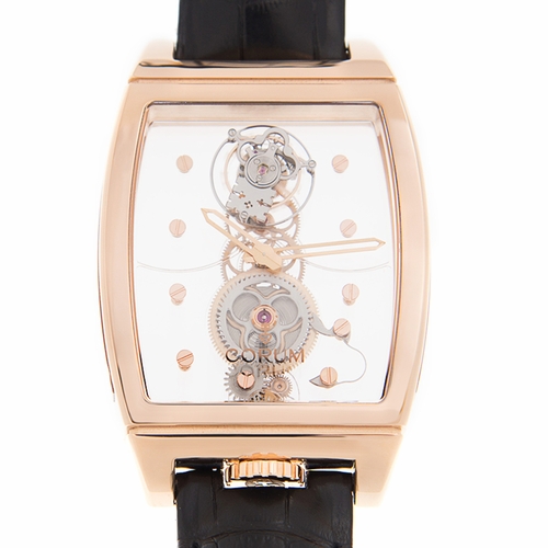 Corum 100.160.55/0F01 0000 Golden Bridge Unisex Hand Wind Watch