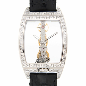 Corum 113.169.69/0001 0000 Golden Bridge Unisex Hand Wind Watch