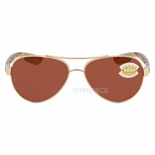Costa Del Mar LR 64 OCP 56 LORETO Ladies  Sunglasses