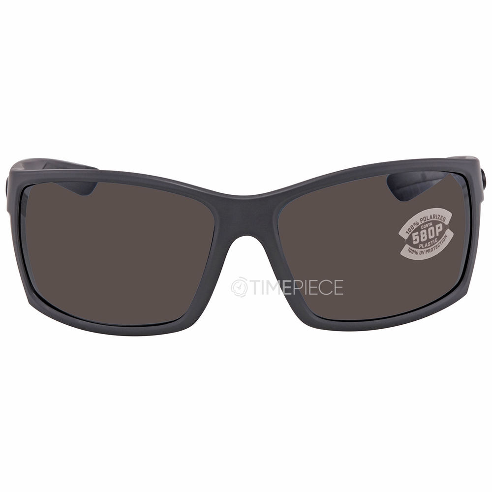 Costa Del Mar REEFTON Grey Polarized Polycarbonate Mens Sunglasses RFT