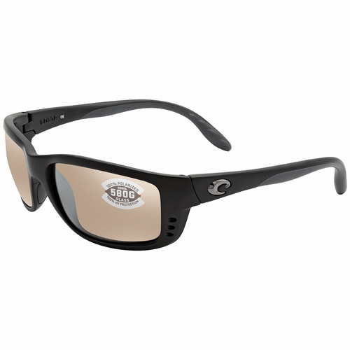 Costa Del Mar Zane Polarized Copper Silver Mirror 580G Rectangular