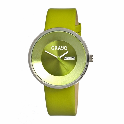 Crayo CR0203 Button Unisex Quartz Watch