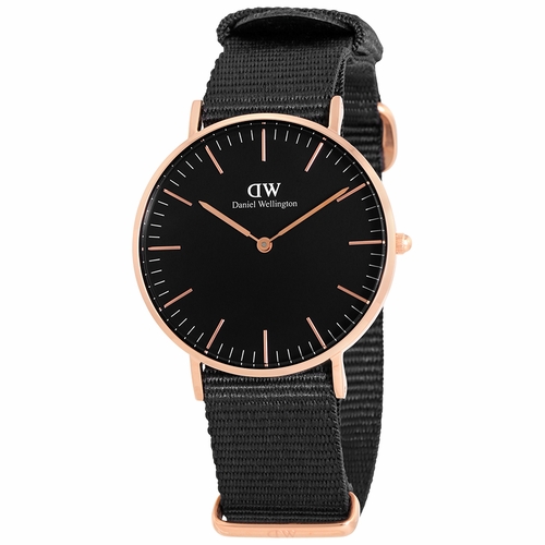 Daniel Wellington DW00100150 Classic Black Cornwal Unisex Quartz Watch