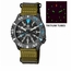 Deep Blue DAYNIGHTPC2BLUEOLIVE Daynight Tritium Pc Quartz Diver Unisex Quartz Watch