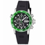 Deep Blue DIVER40CHRONOGREENBEZL Diver 1000 Quartz Chronograph Diver Unisex Chronograph Quartz Watch