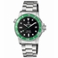 Deep Blue DIVER40GREENBEZBRACE Diver 1000 Unisex Automatic Watch