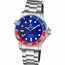 Deep Blue DIVER40PEPSI20304050BRACE Diver 1000 Unisex Automatic Watch
