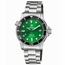 Deep Blue DIVER40SUNRAYGREENBRAC Diver 1000 Unisex Automatic Watch