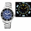 Deep Blue DNIGHTT1002893DARKBLUE Daynight Swiss Automatic Tritium Mens Automatic Watch