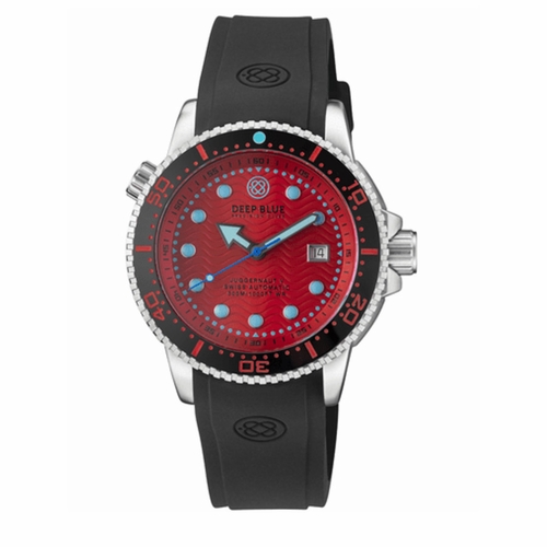 Deep Blue JUGGY5REDSTRAP Juggernaut V Mens Automatic Watch