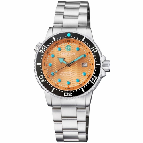 Deep Blue JUGGY5SALMONBRACELET Juggernaut V Mens Automatic Watch