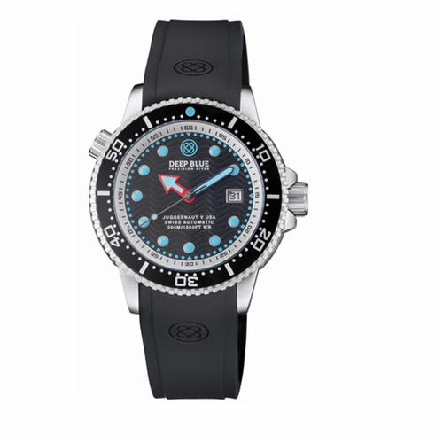 Deep Blue JUGGYUSA5STRAPBLACK Juggernaut V USA Mens Automatic Watch