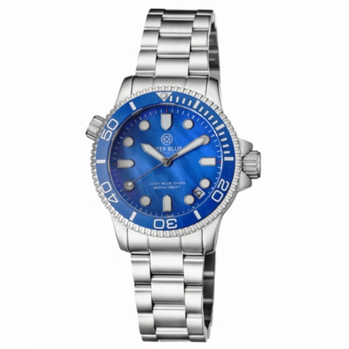 Deep Blue LIZBBLUEBLUE2 Lizzy Blue Ladies Quartz Watch