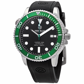 Deep Blue MAS1KGRNBEZ Master 1000 Automatic Diver Mens Automatic Watch