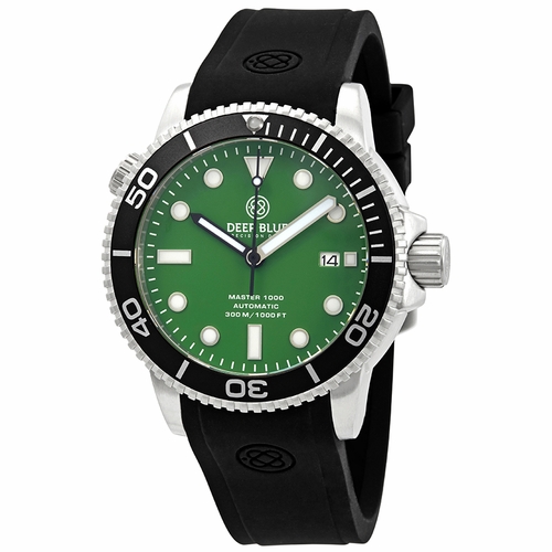 Deep Blue MAS1KGRNMAT Master 1000 Collection Mens Automatic Watch