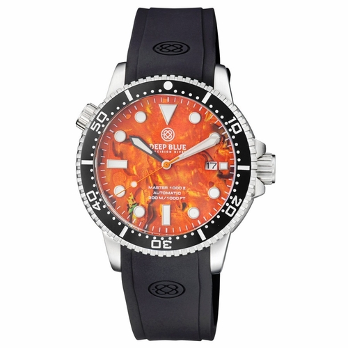 Deep Blue MAS1KORANGEABALONE Master 1000 Automatic Unisex Automatic Watch