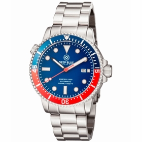 Deep Blue MAS1KPEPS153045BRACELE Master 1000 Unisex Automatic Watch