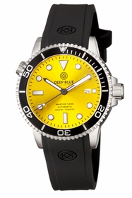 Deep Blue MAS1KYELSUN Master 1000 Automatic Diver Mens Automatic Watch