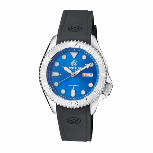 Deep Blue MILDIVERLTBLUESTRP Military Diver Mens Automatic Watch