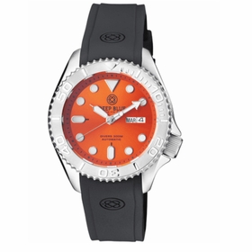 Deep Blue MILDIVERORANGESTRP Military Diver Mens Automatic Watch