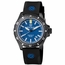 Deep Blue MILT100PVDBLUEGREENTUBES Daynight MIL T-100 Unisex Automatic Watch