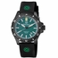 Deep Blue MILT100PVDGREENBLUETUBES Daynight MIL T-100 Unisex Automatic Watch