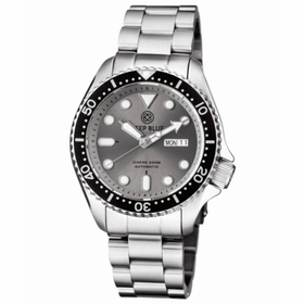 Deep Blue NATOBLKBEZGREYBRACELET Nato Diver Automatic Unisex Automatic Watch