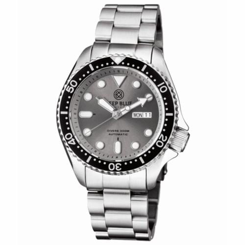 Deep Blue NATOBLKBEZGREYBRACELET Nato Diver Automatic Unisex Automatic Watch Deep Blue NATOBLKBEZGREYBRACELET Nato Diver Automatic Unisex Automatic Watch