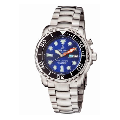 Deep Blue PSD1KDARKBLUE Pro Sea Diver 1000 Mens Automatic Watch