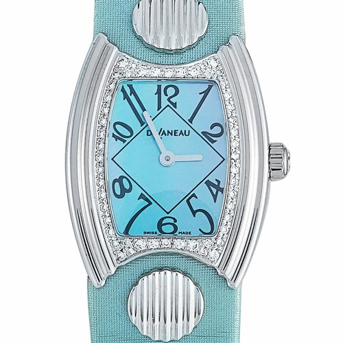 DeLaneau IMFL076 WG NB082 Princess Ladies Quartz Watch