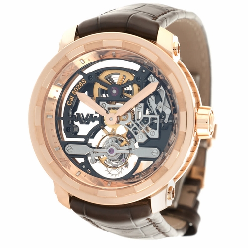 DeWitt T8.TH.008A Twenty-8-Eight Skeleton Tourbillon Mens Hand Wind Watch