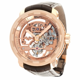 DeWitt T8.TH.008B Twenty-8-Eight Skeleton Tourbillon Mens Hand Wind Watch